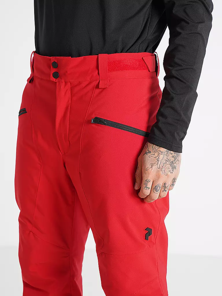 PEAK PERFORMANCE | Herren Skihose Navtech Insulated 2L | Rosso
