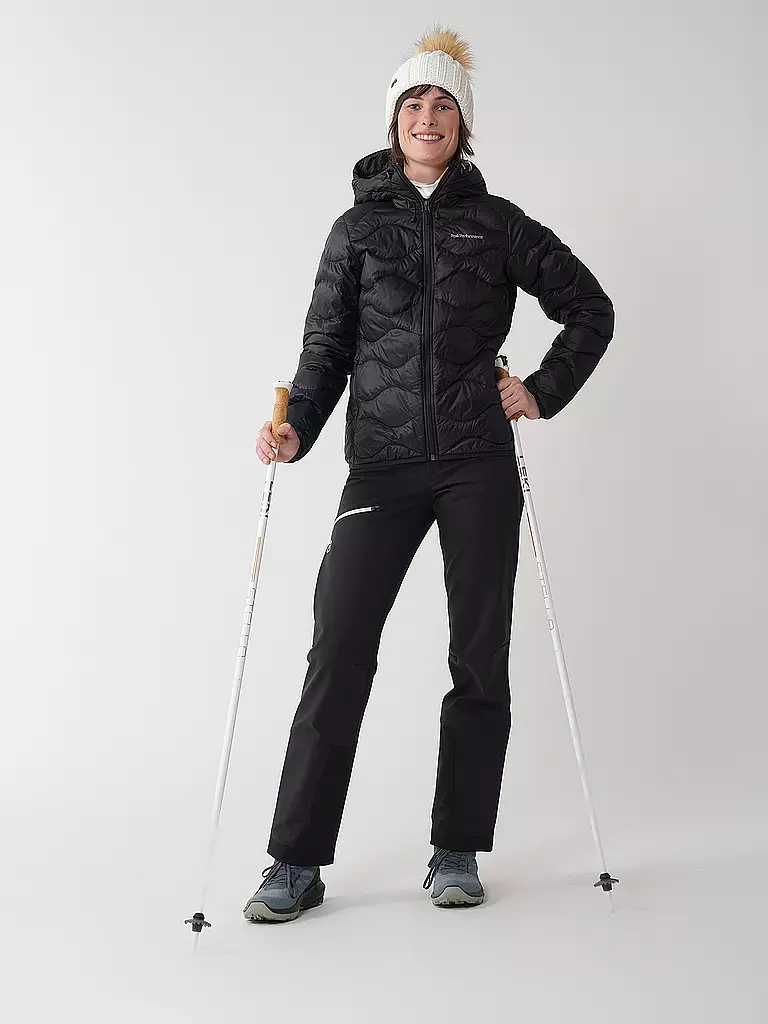 PEAK PERFORMANCE | Piumino da donna con cappuccio Helium Down | Nero