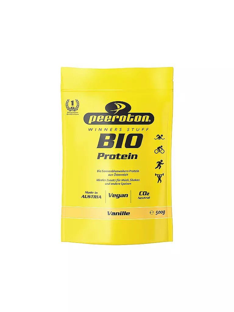 PEEROTON | Bevanda in polvere Bio Protein 500g Vaniglia | Multicolore