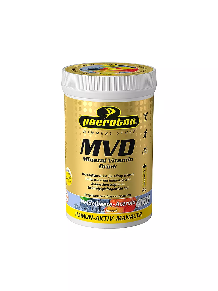 PEEROTON | Bevanda in polvere minerale vitaminica mirtillo-acerola | Multicolore