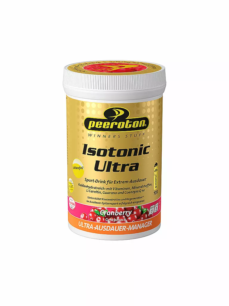 PEEROTON | Bevanda isotonica in polvere Cranberry 300g | Multicolore