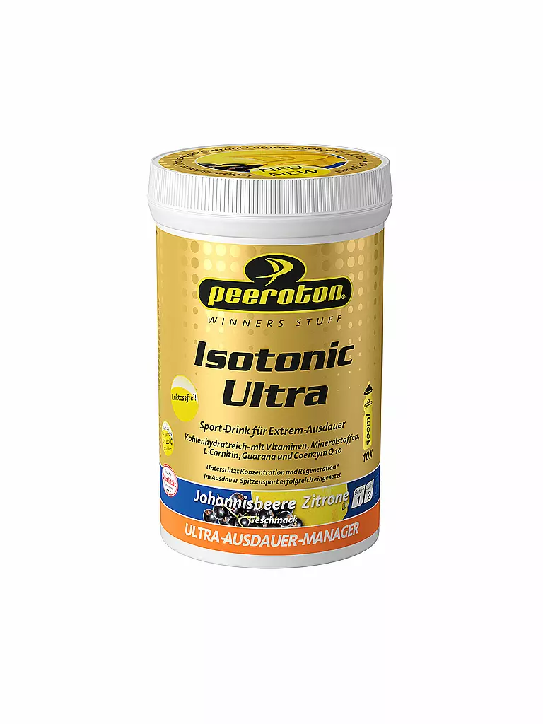 PEEROTON | Bevanda isotonica in polvere Ribes nero/Limone 300g | Multicolore