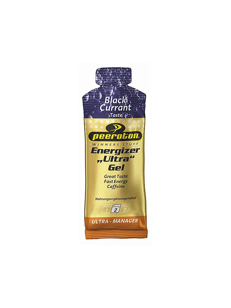 PEEROTON | Energizer Ultra Gel Ribes Nero 40g | Multicolore