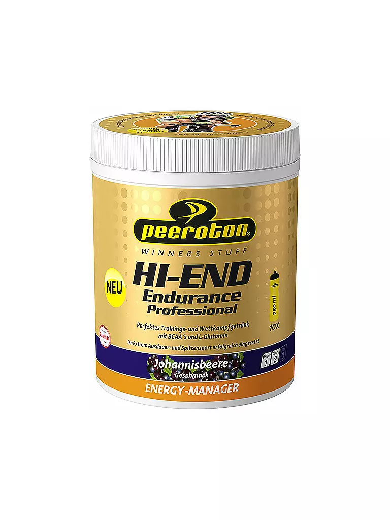 PEEROTON | HI-END Endurance Energy Drink Professional Ribes Nero 600g Christoph Strasser | Multicolore