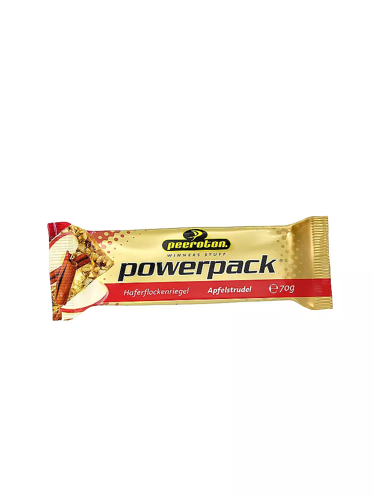 PEEROTON | Powerpack Riegel Apfelstrudel 70g | Multicolore