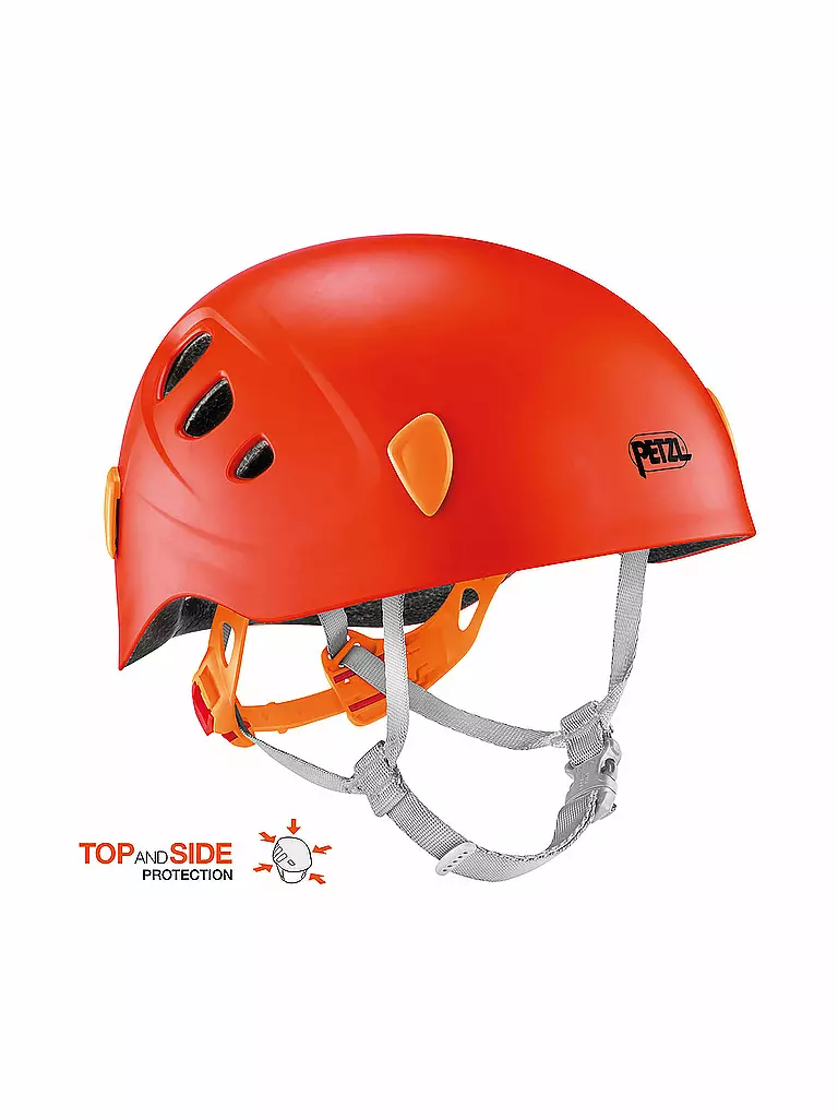 PETZL | Casco da arrampicata per bambini Picchu | Rosso