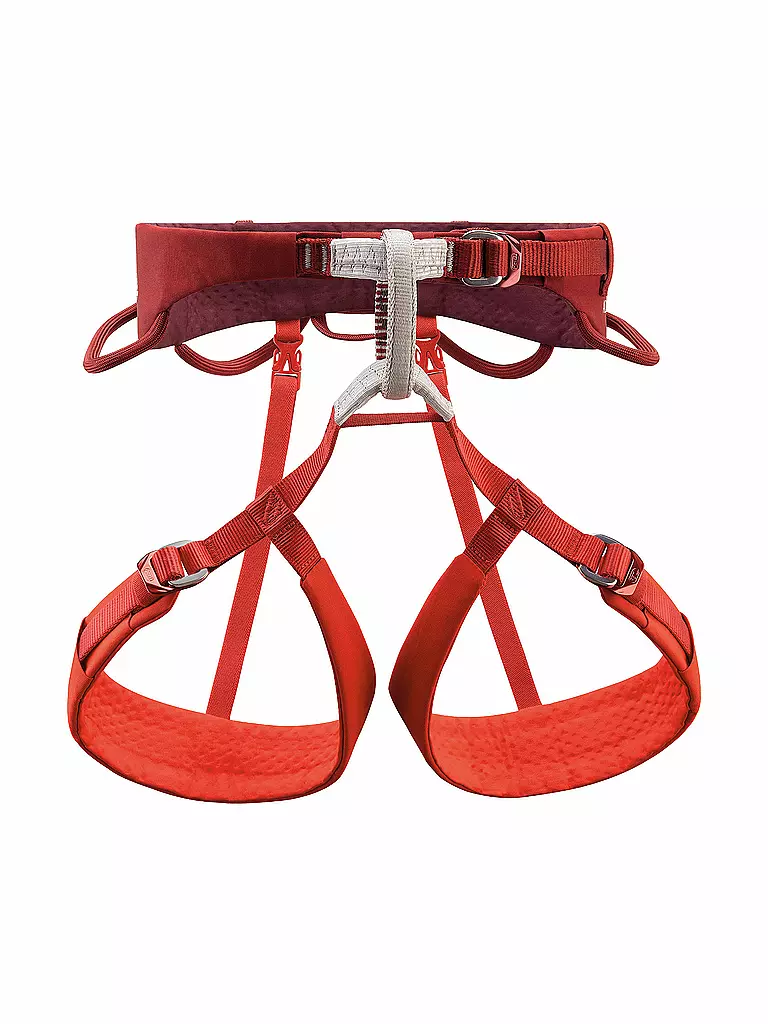 PETZL | Imbracatura da arrampicata da uomo Adjama | Rosso scuro