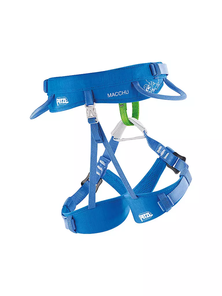 PETZL | Imbracatura da arrampicata per bambini Macchu® | Blu