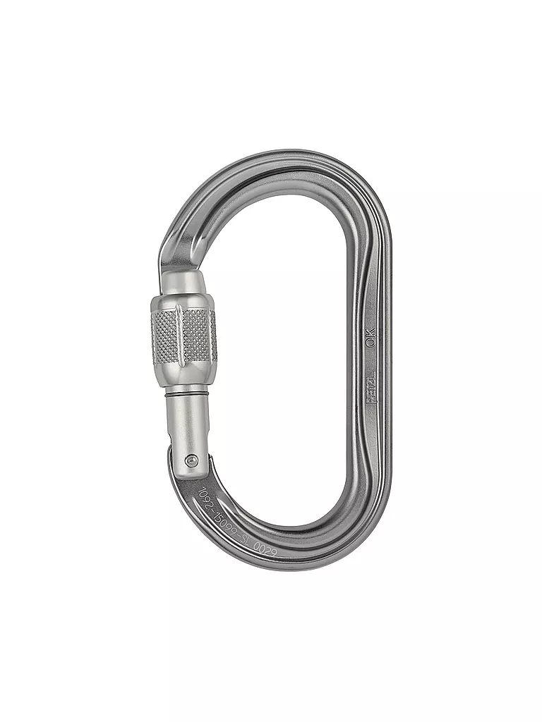 PETZL | Moschettone OK Screw Lock | Senza colore