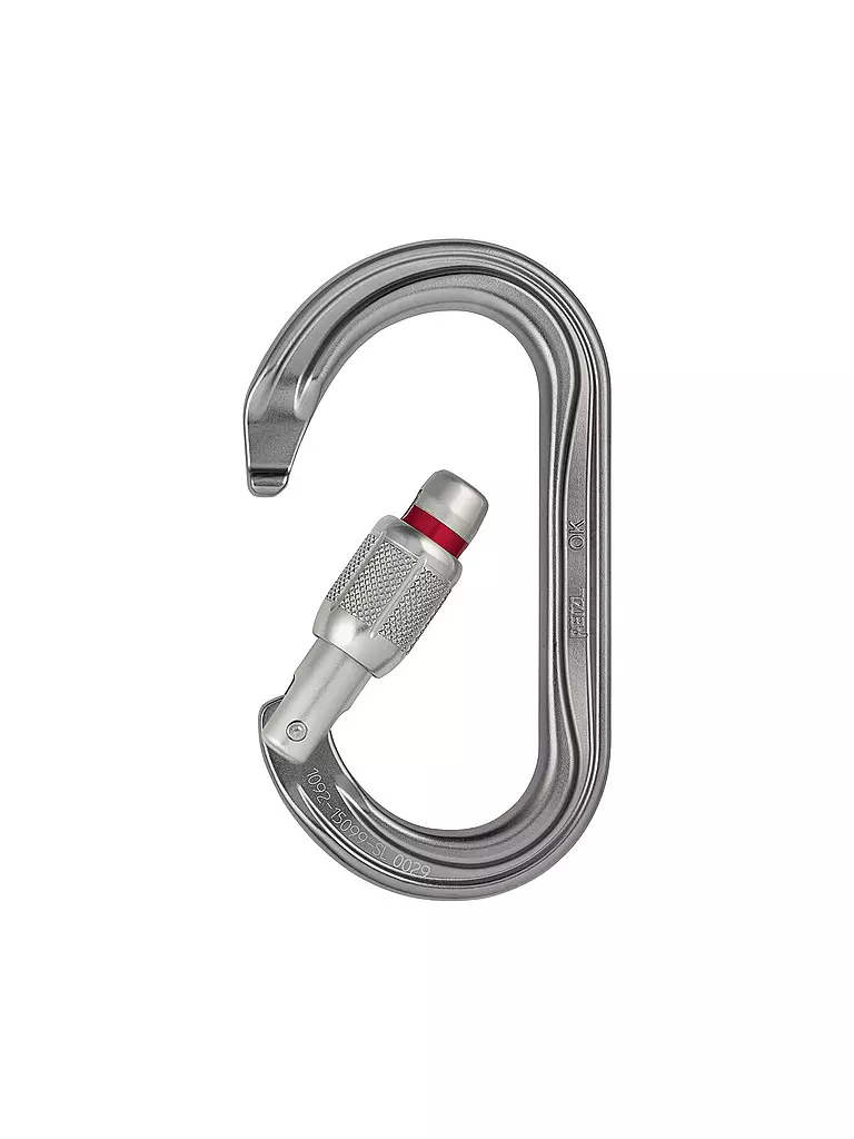 PETZL | Moschettone OK Screw Lock |