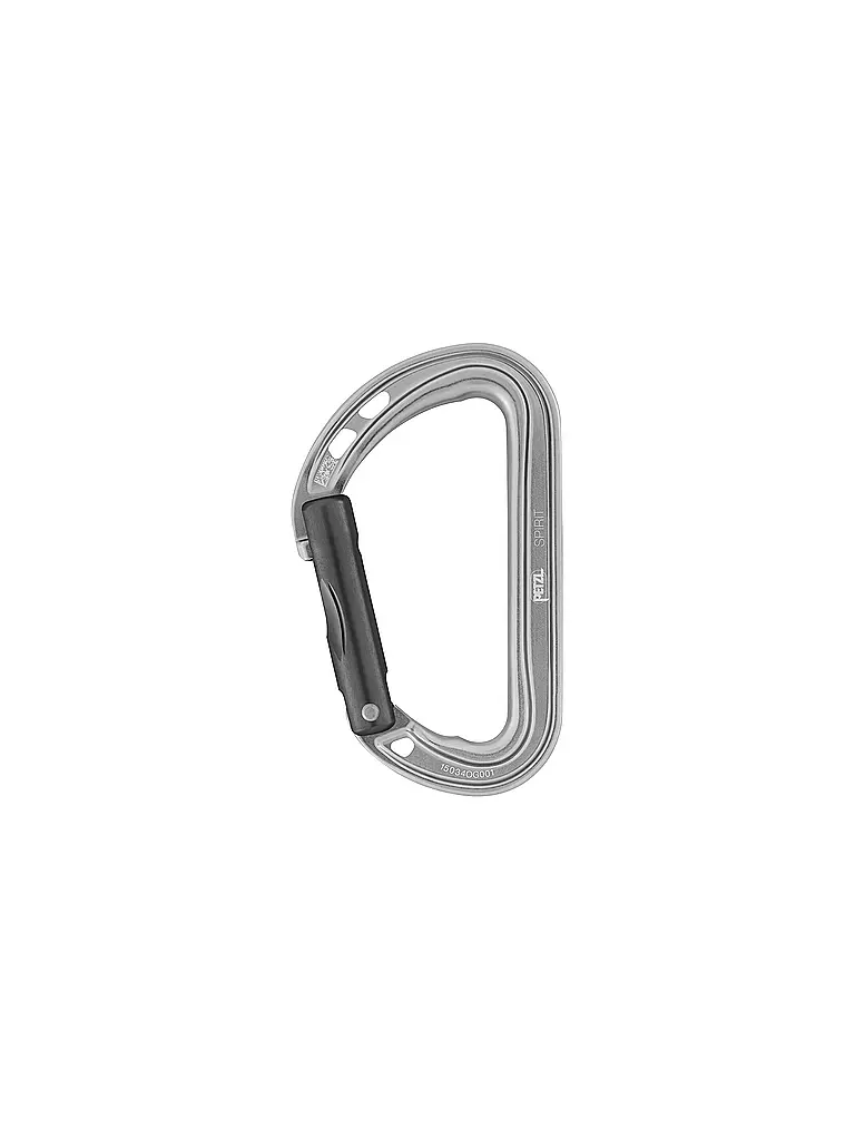 PETZL | Moschettone Spirit leva dritta | Grigio