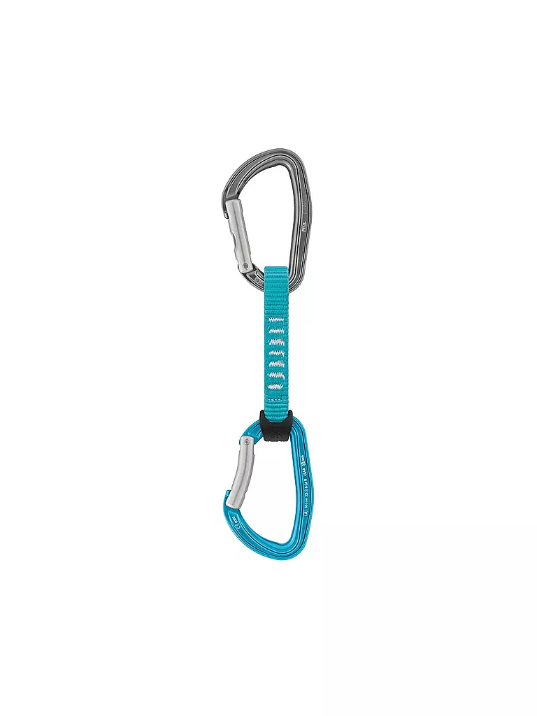 PETZL | Rinvio Djinn Axess confezione da 6 11 cm | Turchese