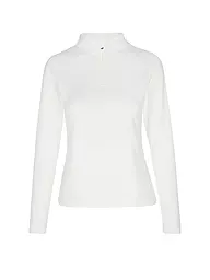 PHENIX | Damen Unterzieh Zipshirt Retro Future | Bianco