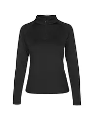 PHENIX | Damen Unterzieh Zipshirt Retro Future | Nero