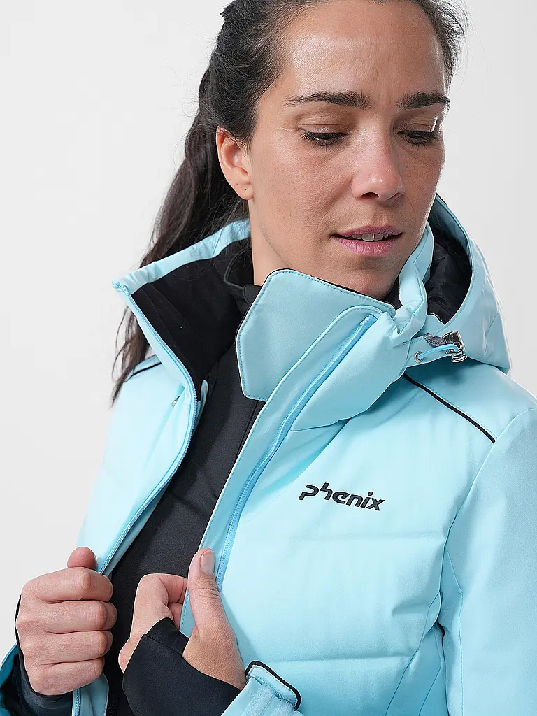 PHENIX | Giacca da sci da donna Seamless Down | Blu chiaro