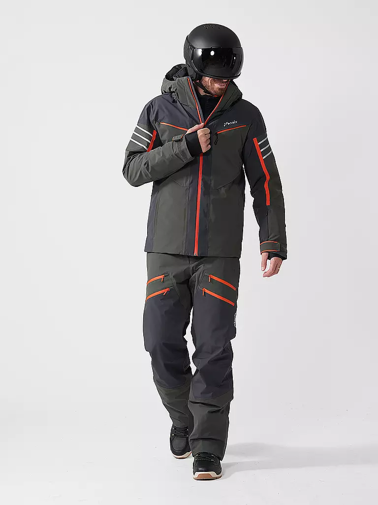 PHENIX | Giacca da sci da uomo | Oliva