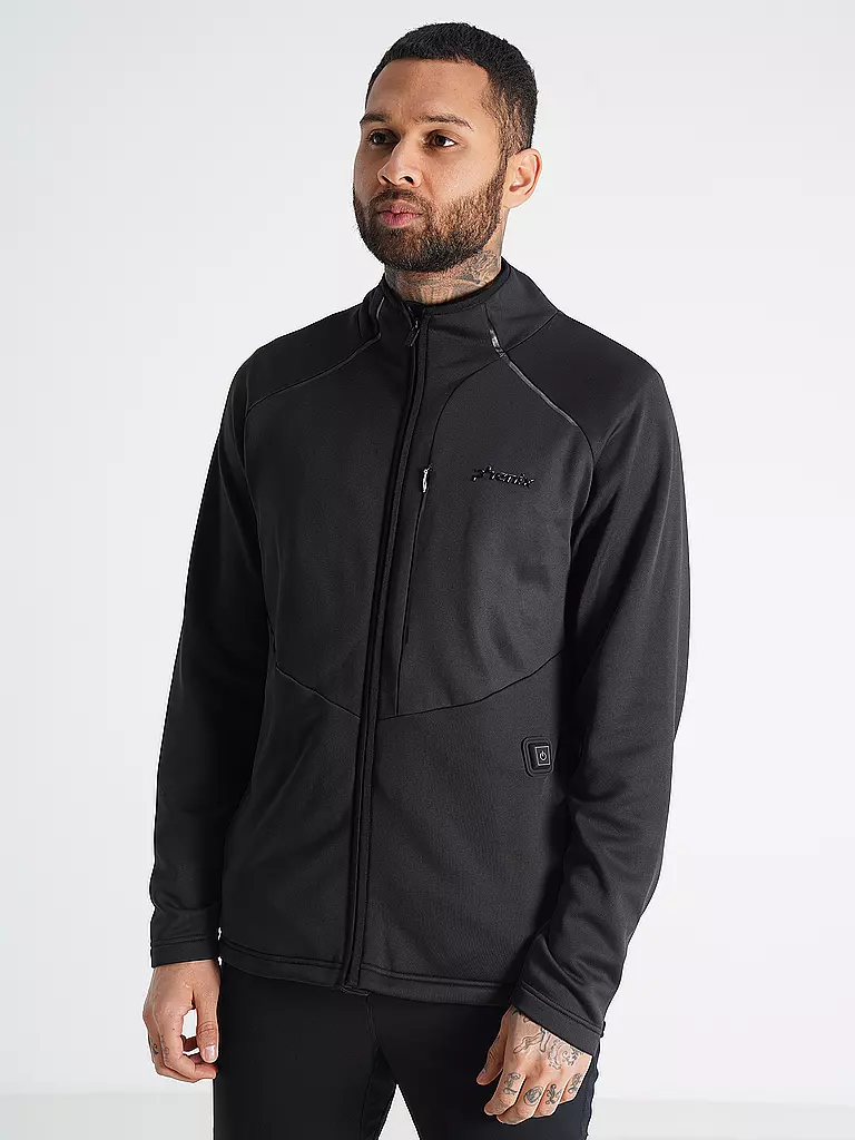 PHENIX | Herren Fleecejacke Heating Middle Layer | Nero
