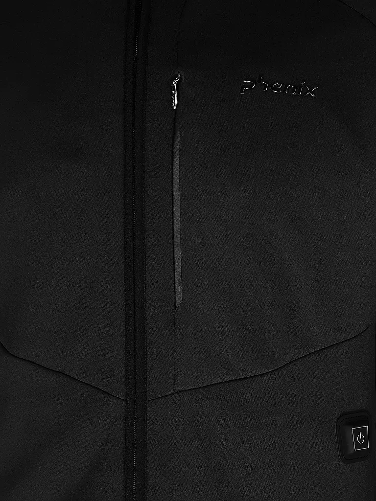 PHENIX | Herren Fleecejacke Heating Middle Layer | Nero