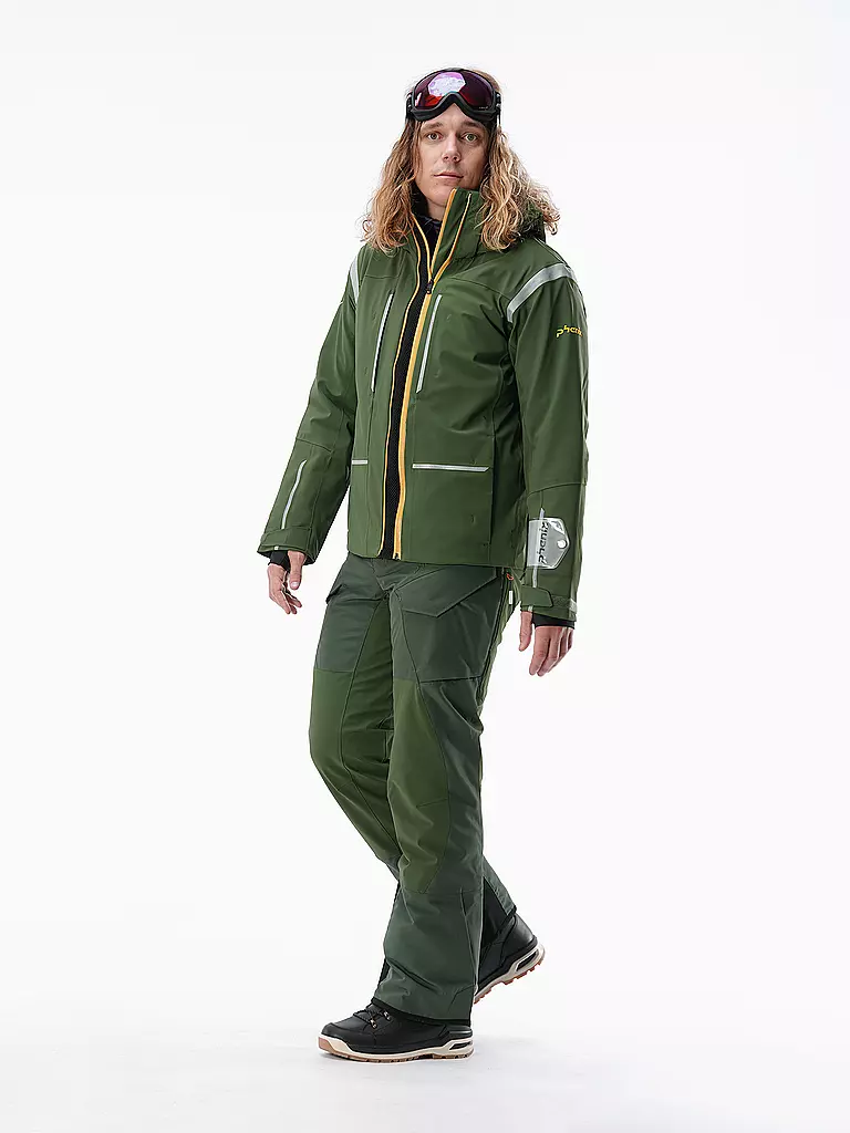 PHENIX | Herren Skijacke RS Demo Performance | Verde scuro