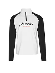 PHENIX | Herren Unterzieh Zipshirt  PH Logo Inner | Bianco