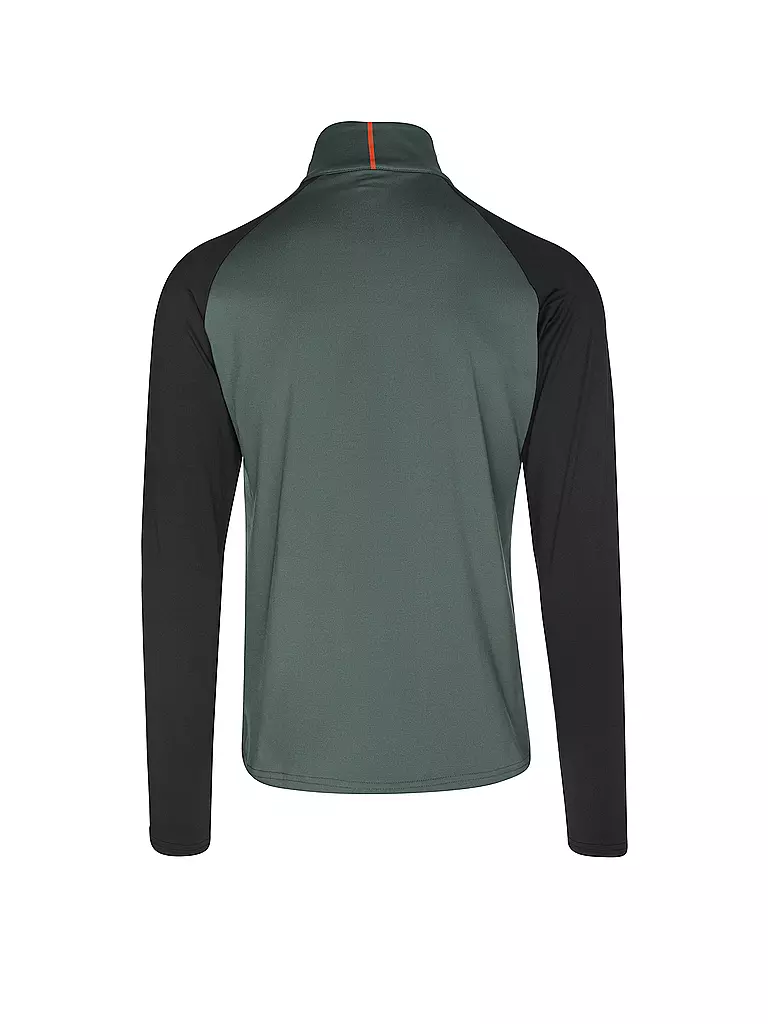 PHENIX | Herren Unterzieh Zipshirt  PH Logo Inner | Verde scuro