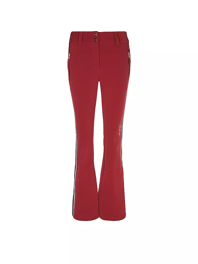 PHENIX | Pantaloni da sci da donna | Rosso scuro