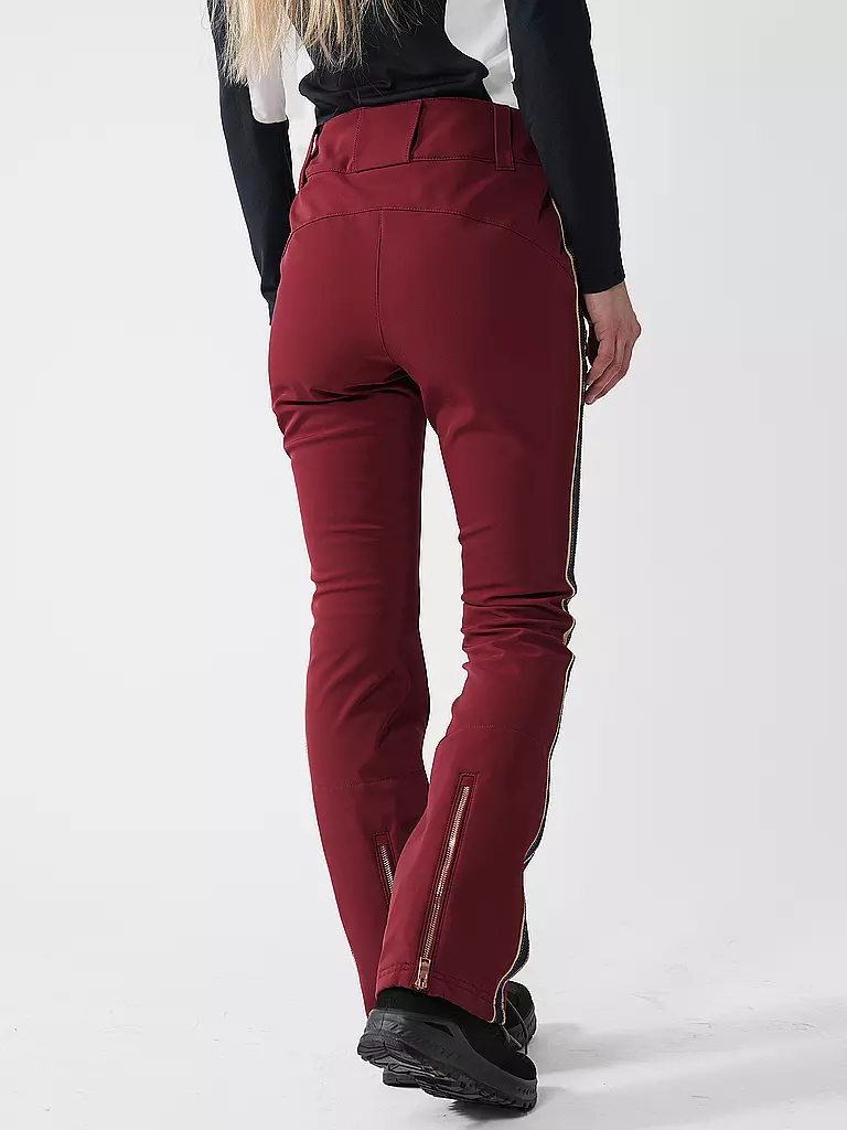 PHENIX | Pantaloni da sci da donna | Rosso scuro