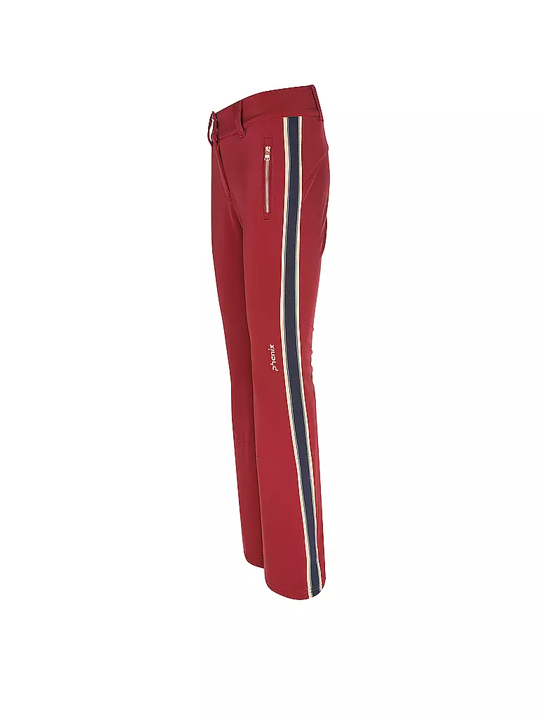 PHENIX | Pantaloni da sci da donna | Rosso scuro