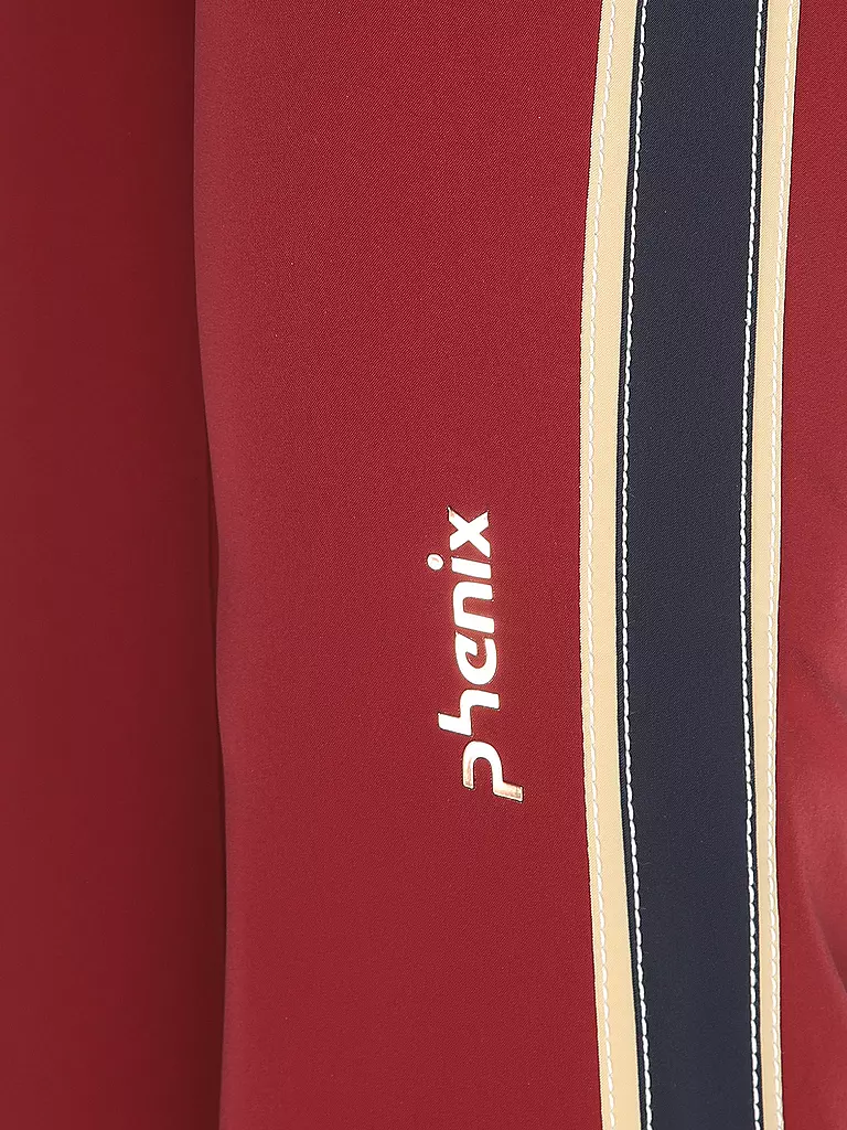 PHENIX | Pantaloni da sci da donna | Rosso scuro
