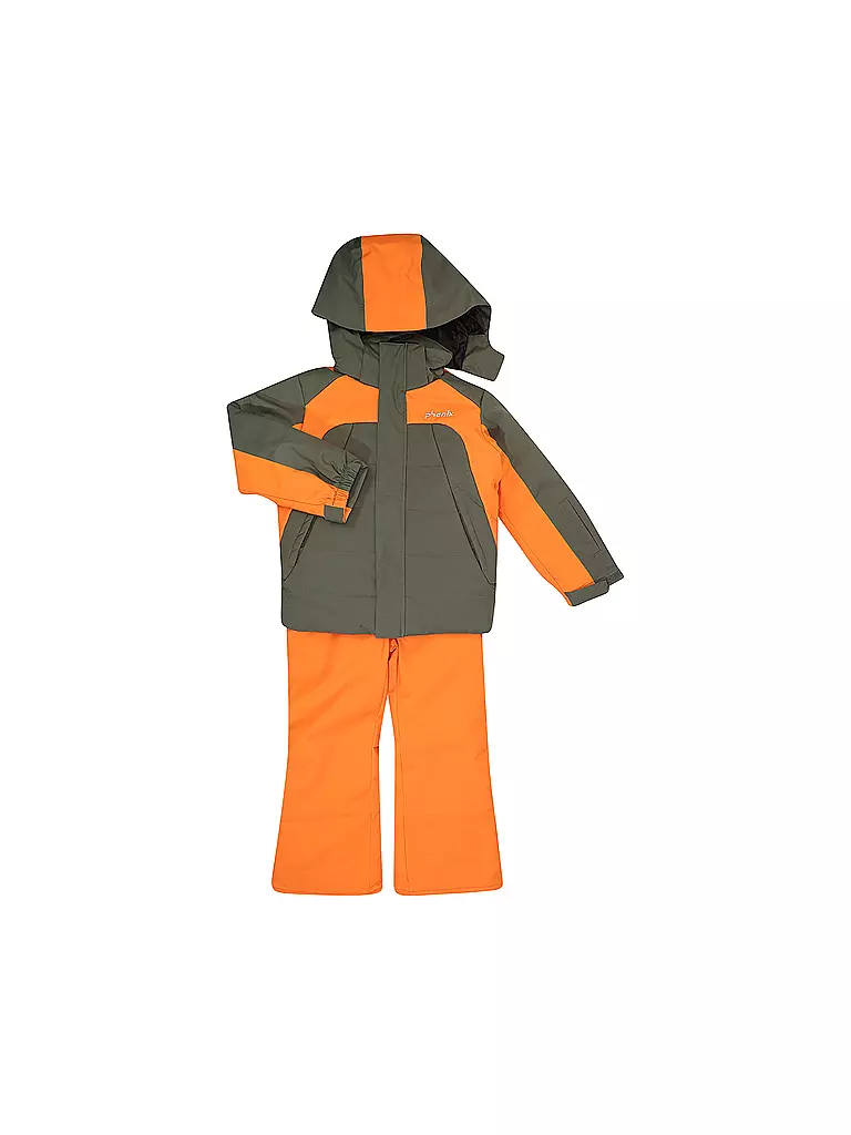 PHENIX | Tuta da sci trapuntata per bambini | Oliva