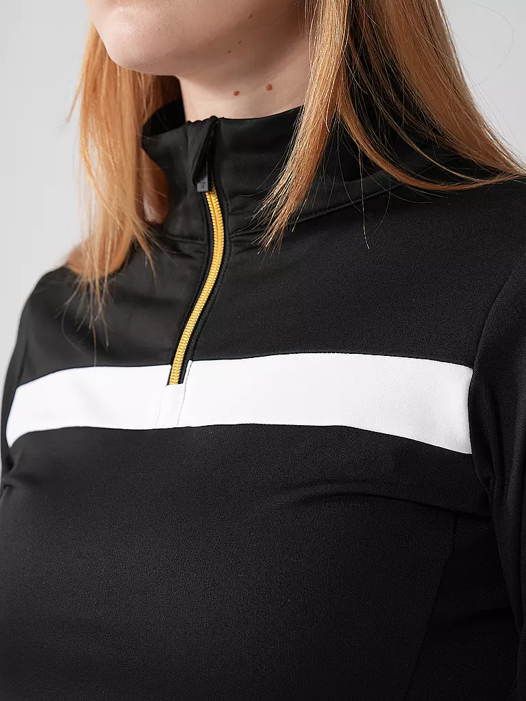 PHENIX | Zipshirt intimo da donna con accenti dorati |