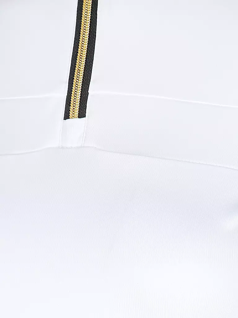 PHENIX | Zipshirt intimo da donna con accenti dorati |