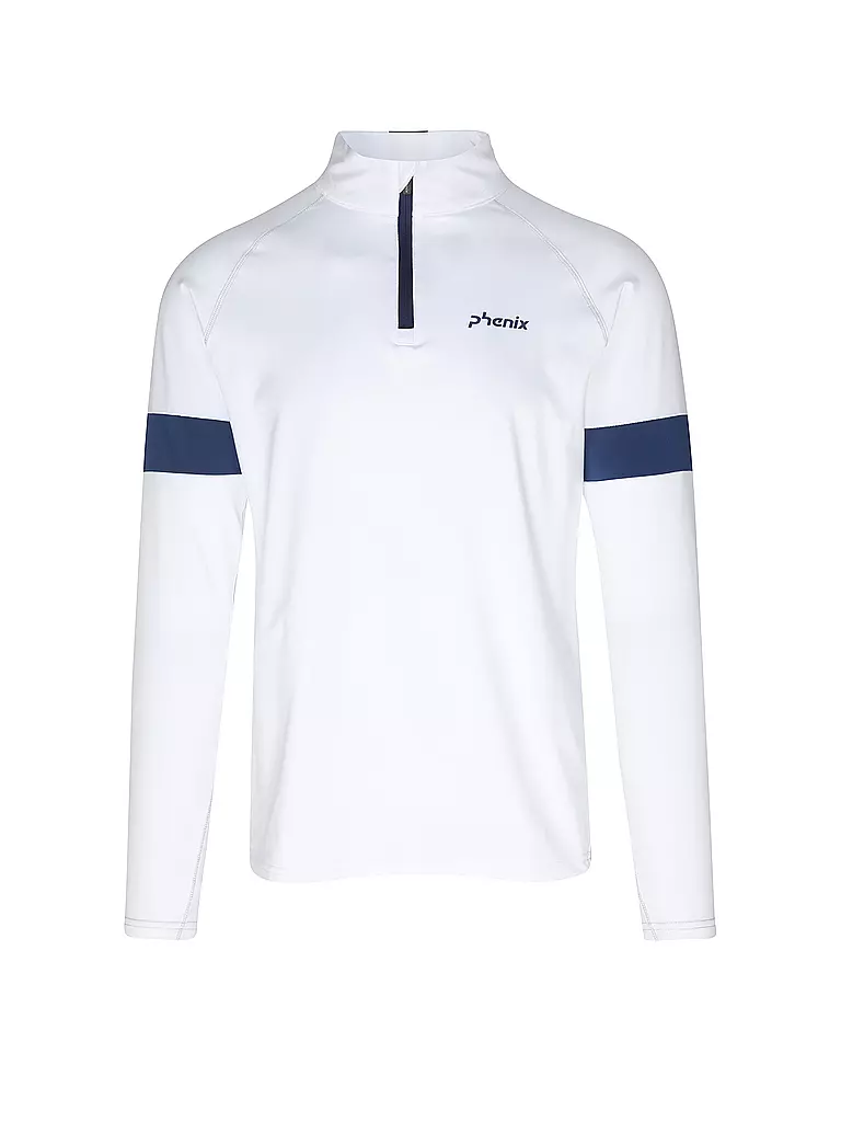 PHENIX | Zipshirt intimo da uomo AR Line Inner | Bianco