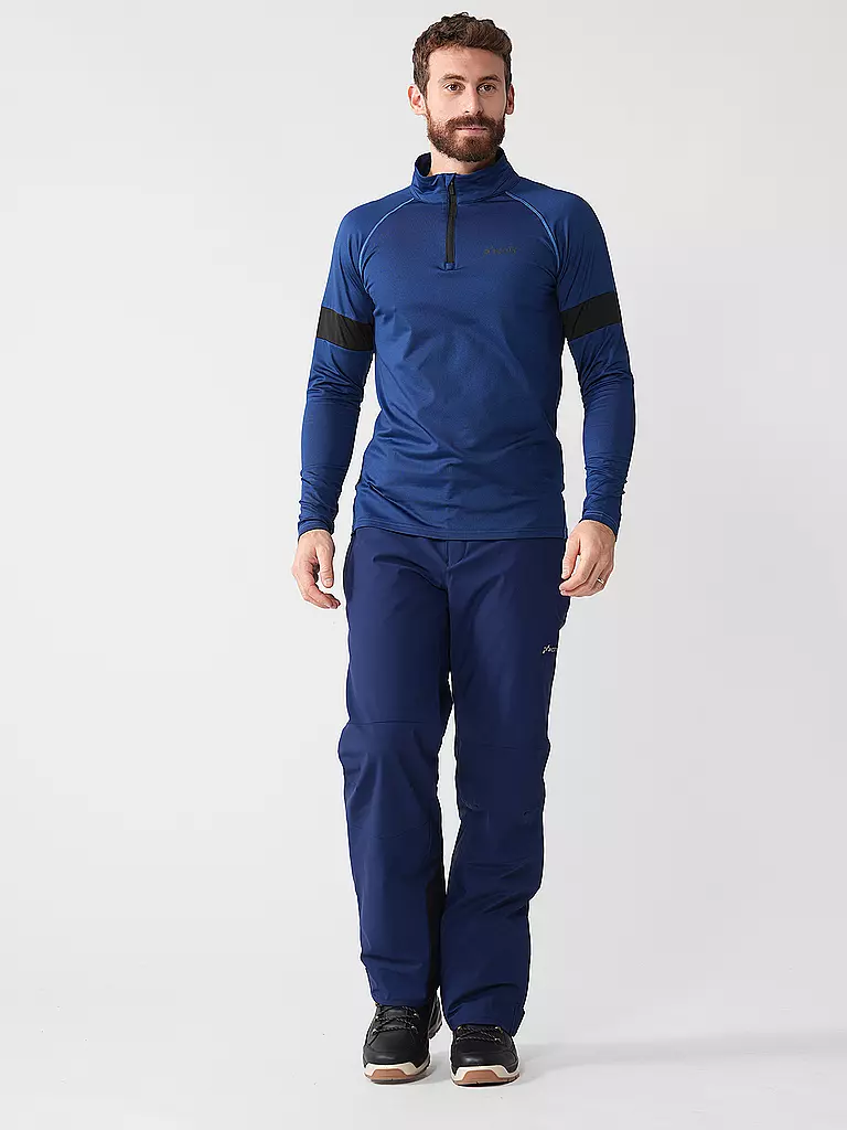 PHENIX | Zipshirt intimo da uomo AR Line Inner | Blu scuro