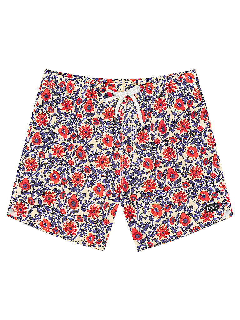 Pantaloncini da bagno da uomo Piau 15 stampati rosso XL