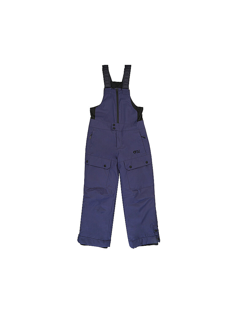 Pantaloni da sci con bretelle Ninge per bambini blu 152-158