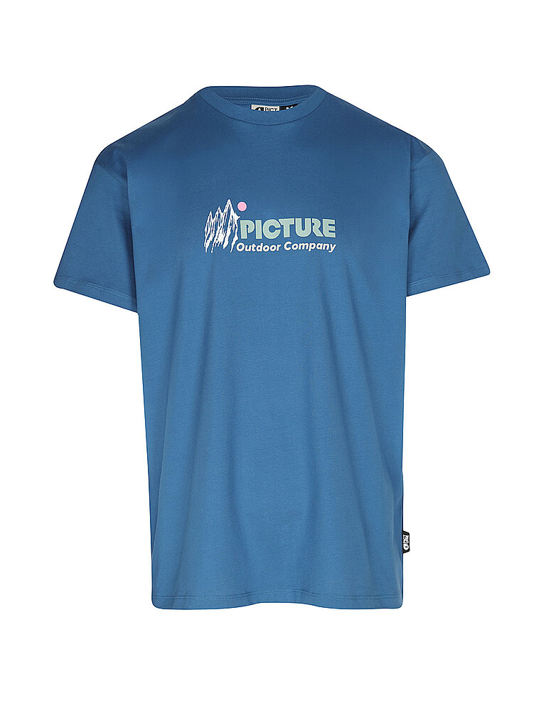 Beachshirt da uomo Toanah blu M