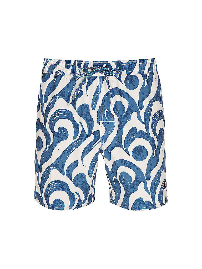 Pantaloncini da bagno da uomo Piau 15 Printed blu S