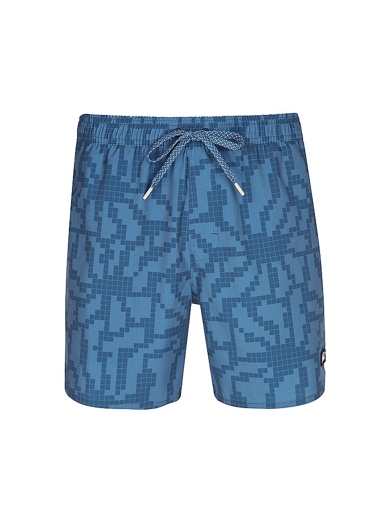 Pantaloncini da bagno da uomo Piau 15 Printed blu XL