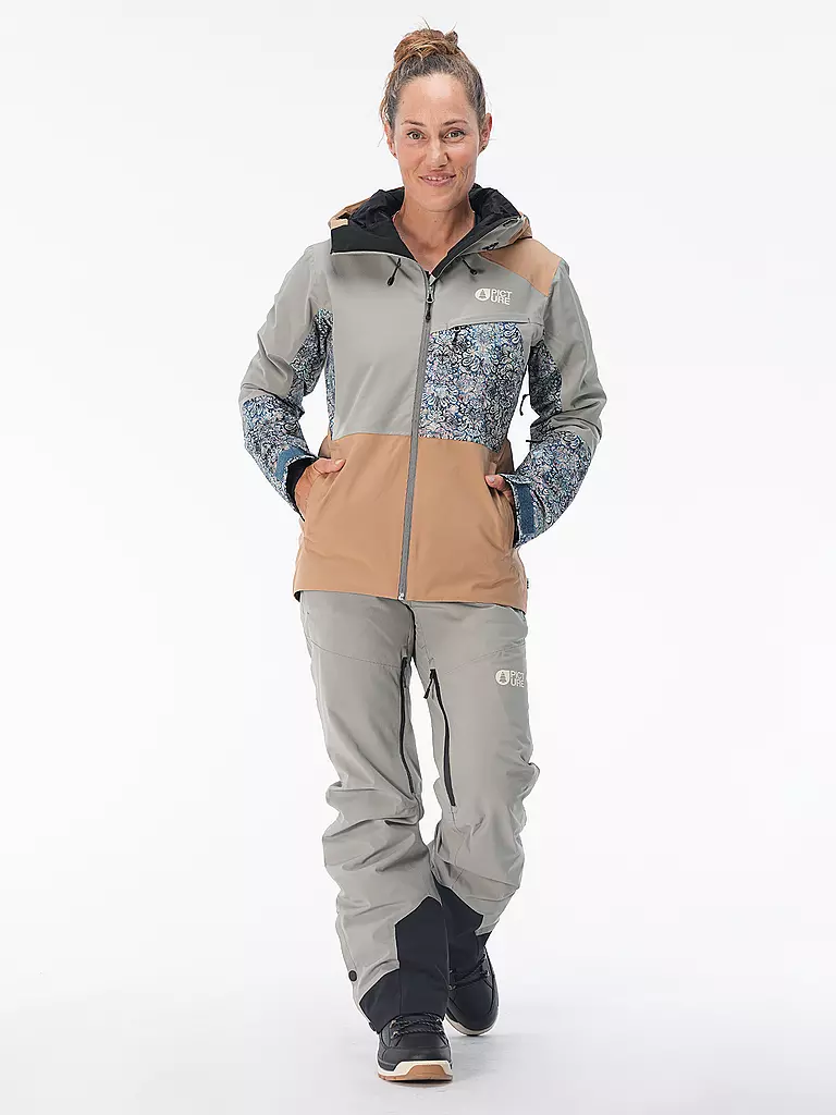 PICTURE | Damen Skihose Exat | Grigio chiaro