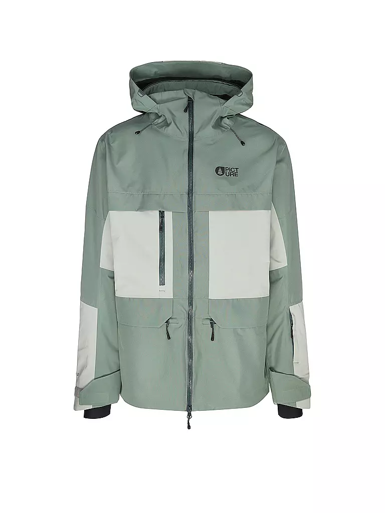 PICTURE | Giacca da sci da uomo Dugnad con cappuccio | Verde chiaro