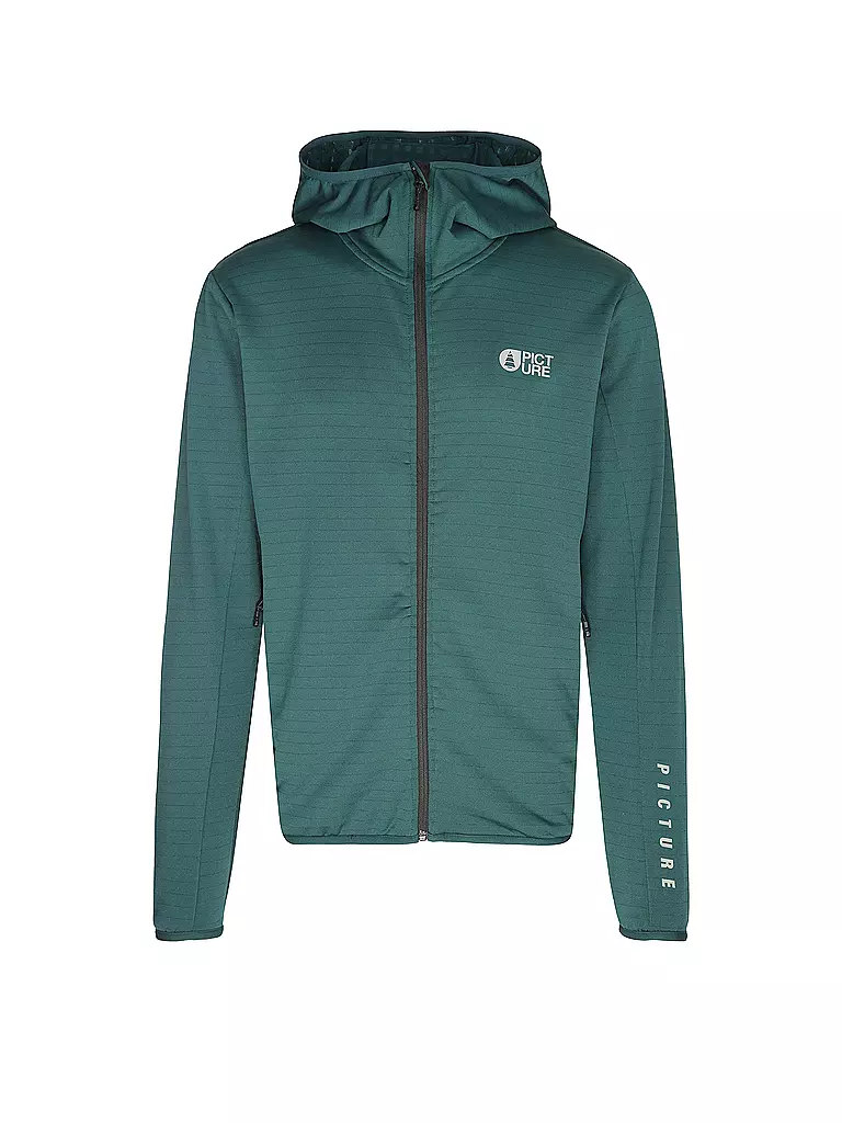 PICTURE | Giacca in pile da uomo Bake Grid Fleece | Blu scuro