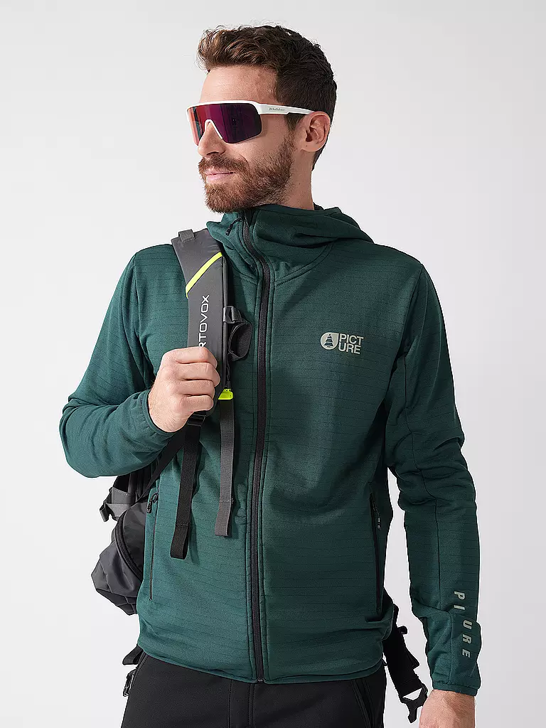 PICTURE | Giacca in pile da uomo Bake Grid Fleece | 