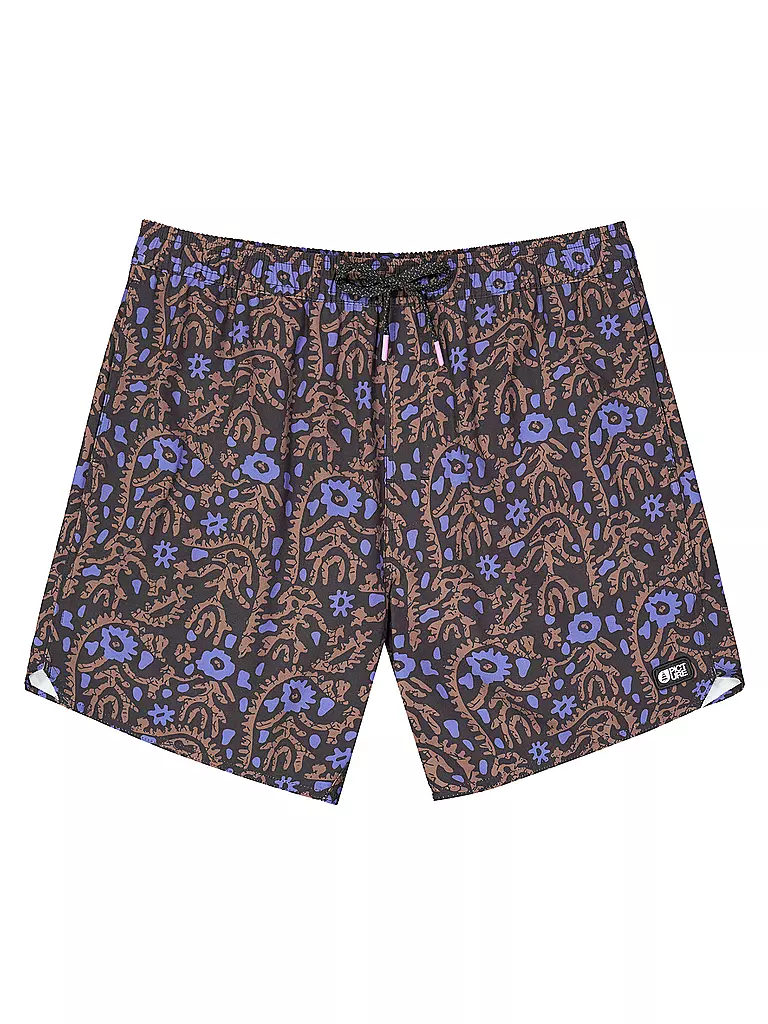 PICTURE | Herren Badeshort Piau 15 Printed | Blu