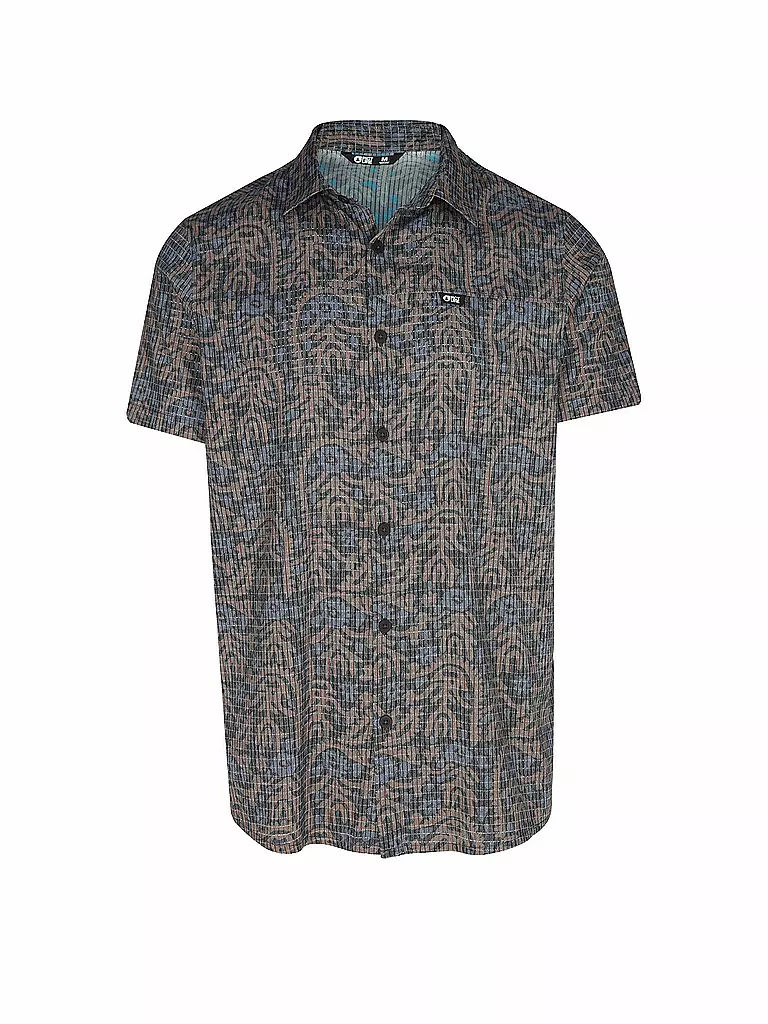 PICTURE | Herren Beachhemd Klivox Printed | Multicolore