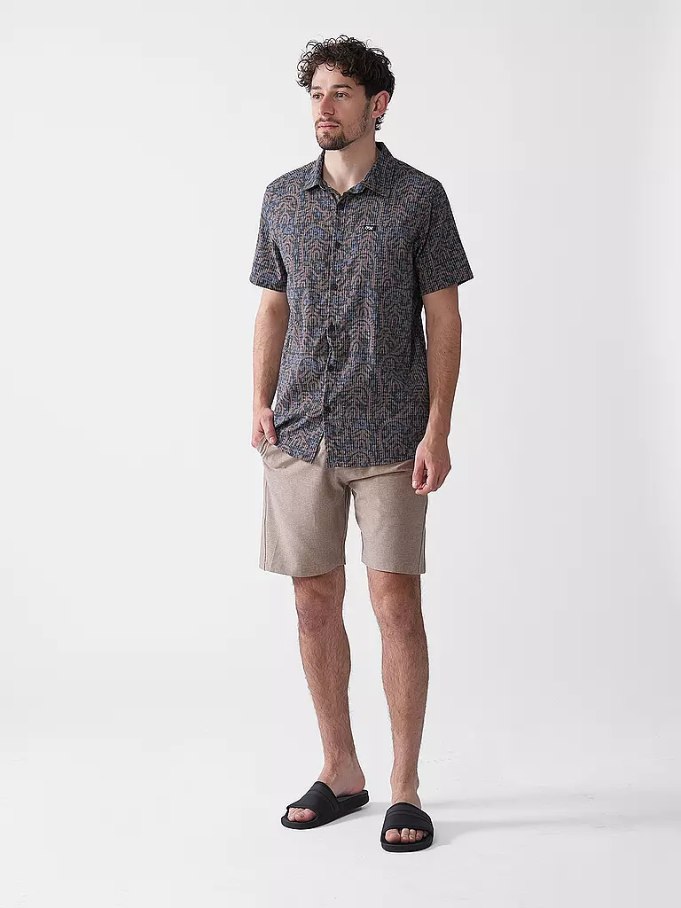 PICTURE | Herren Beachhemd Klivox Printed | Multicolore
