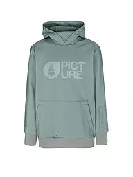 PICTURE | Herren Softshell Pullover Parker Hoodie | Verde chiaro