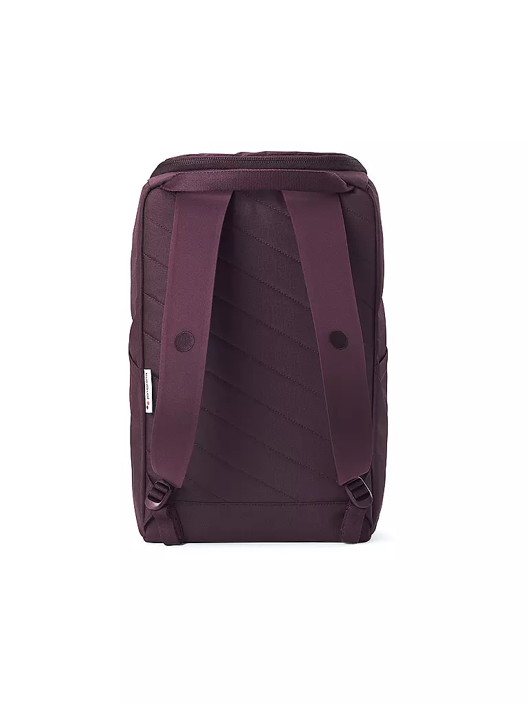 PINQPONQ | Rucksack Purik 21L | Rosso scuro