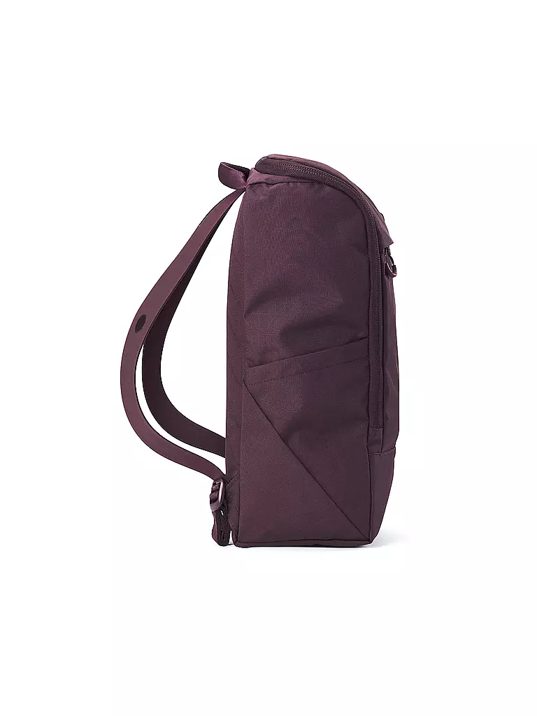 PINQPONQ | Rucksack Purik 21L | Rosso scuro
