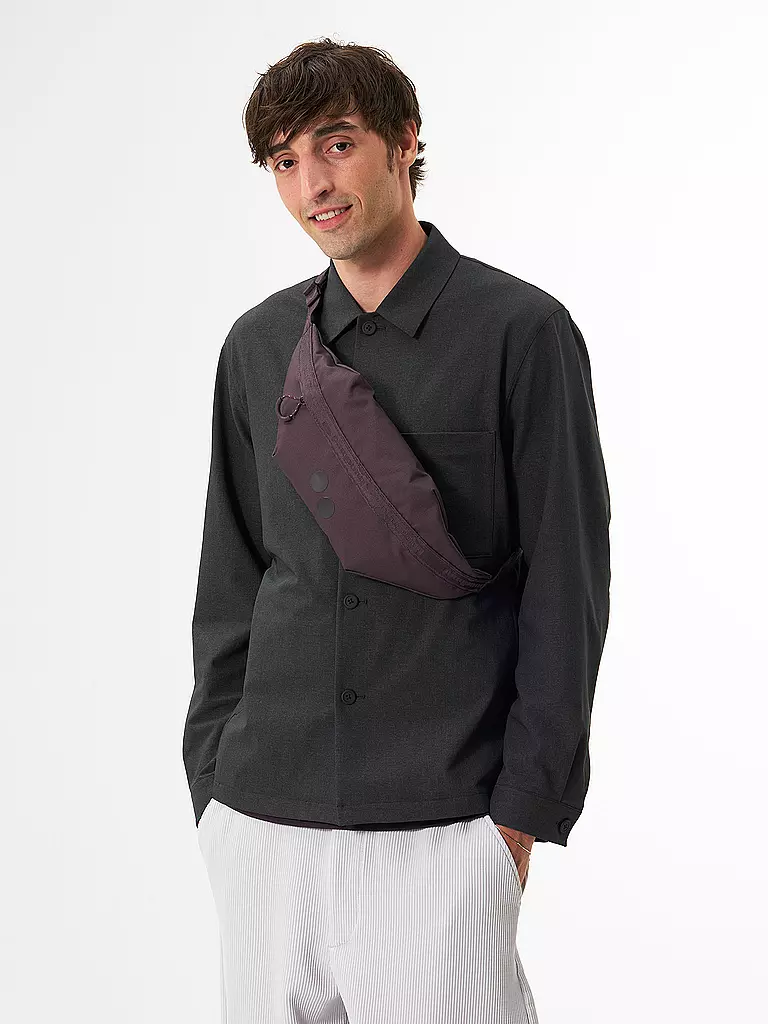 PINQPONQ | Umhängetasche Brik | Rosso scuro